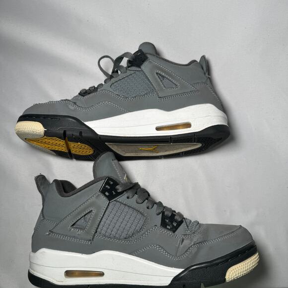 Size 7 - Nike Air Jordan 4 Retro GS Cool Grey 2019 Men's Shoes - Picture 3 of 9